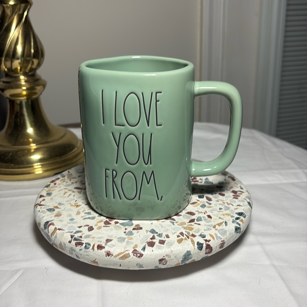 Rae Dunn I Love You From Head To Mistletoe coffee/tea/cocoa mug
